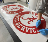 Custom Full Color Vinyl Decal Window, Wall, Business Sticker