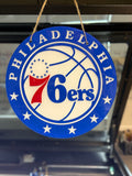 Philadelphia 76ers Acrylic Door Hanger