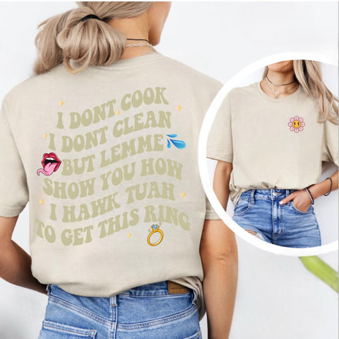 WAP INSPO HAWK TUAH TEE