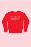 MAMA Sweatshirt with Puffy Letters