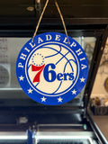 Philadelphia 76ers Acrylic Door Hanger