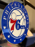 Philadelphia 76ers Acrylic Door Hanger
