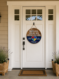 Someone With Autism Lives Here Door Hanger