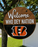 NFL Football Team Door Hanger – Choose Your Team