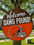 NFL Football Team Door Hanger – Choose Your Team