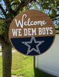 NFL Football Team Door Hanger – Choose Your Team