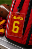 Personalized Sports Bag Tag – Custom Name & Number
