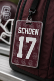 Personalized Sports Bag Tag – Custom Name & Number