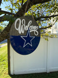 Welcome Dallas Door Hanger