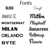 Custom Acrylic Name Sign