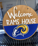 NFL Football Team Door Hanger – Choose Your Team