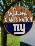 NFL Football Team Door Hanger – Choose Your Team