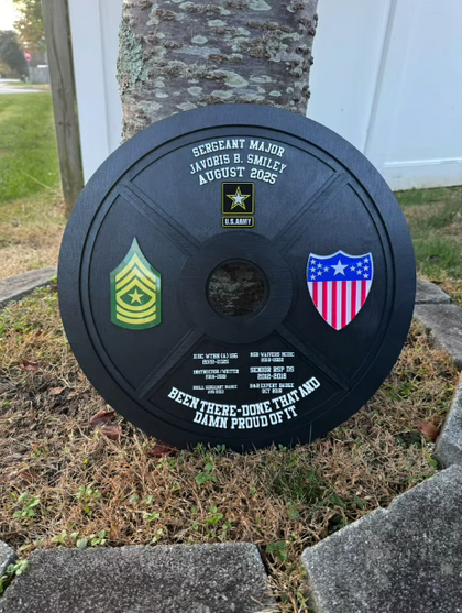 Weight Plaque (Wooden)