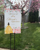 Welcome Sign for Event