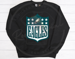 Eagles NFL Midnight Green Logo Sweatshirt