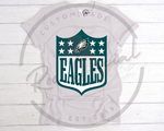 Eagles Midnight Green NFL Logo Tee