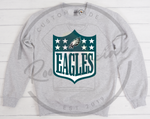Eagles NFL Midnight Green Logo Sweatshirt