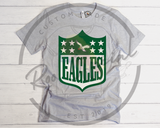 Eagles Kelly Green NFL Logo Tee