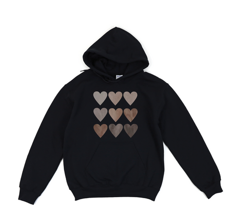 Be Kind Hearts Hoodie