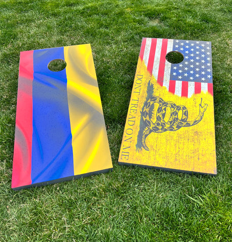 Custom Corn Hole Board Skins