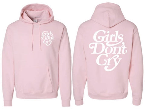 Girls Don´t Cry LOGO HOODY PINK Msize-